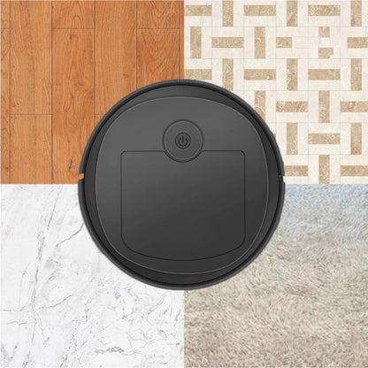 Mini Aspirador de Pó Robô Automático Inteligente Doméstico e Recarregável