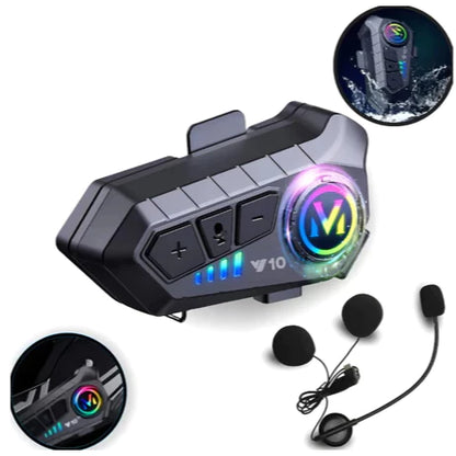 Fone de Ouvido Bluetooth Y10 para Capacete