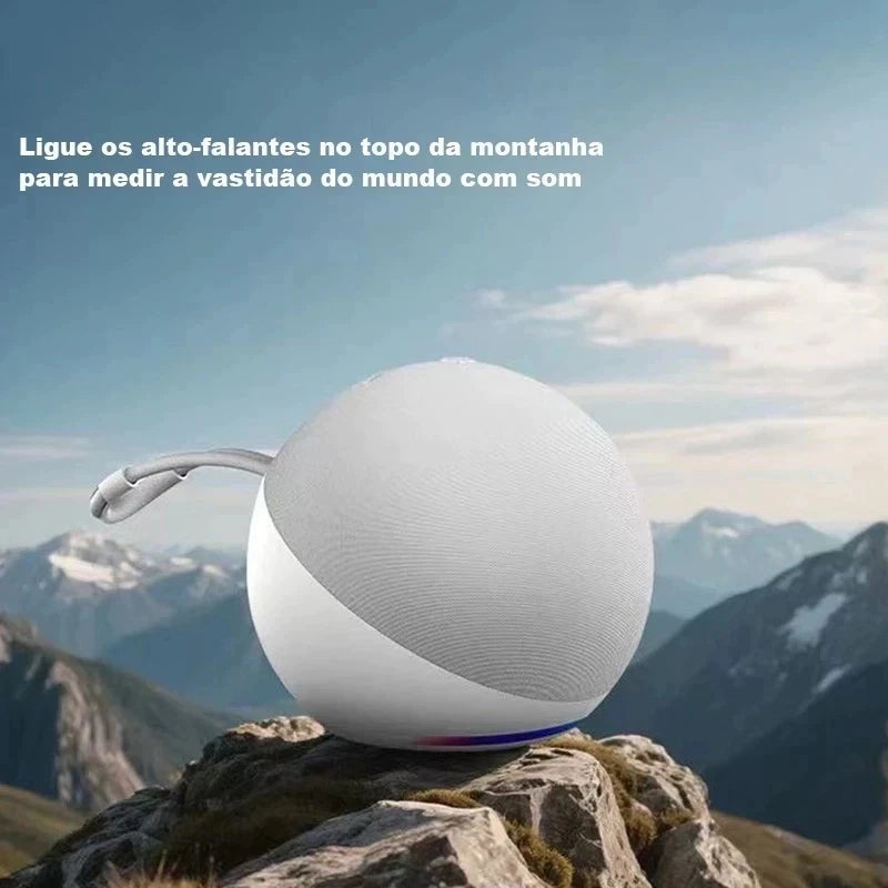 Caixa de Som Bluetooth com LED 5W